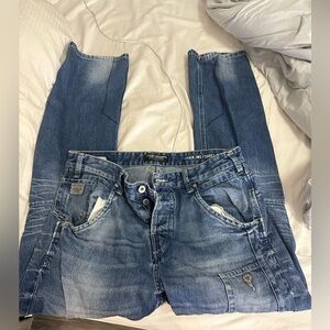 Jack and Jones Blue Relaxed Fit Jeans